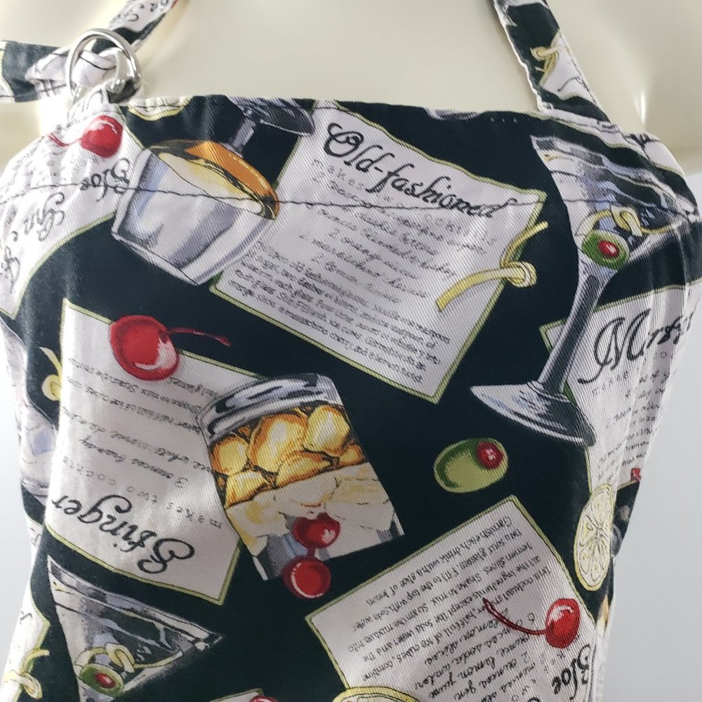 3 cooking kitchen aprons Regatta Grill Martini Great Seal of Chef Hail to chef - Picture 8 of 15